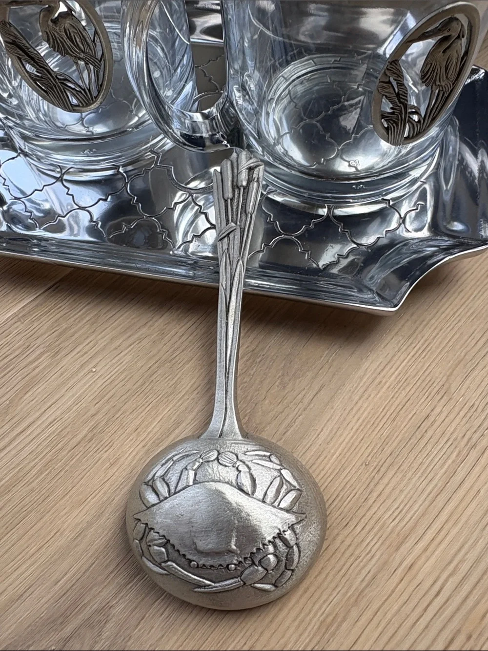 Salisbury Pewter Artisans clear glass